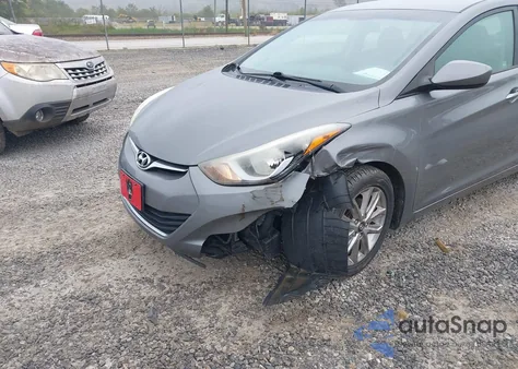 2014 Hyundai Elantra Se из США, поврежденный, VIN 5NPDH4AE5EH474595
